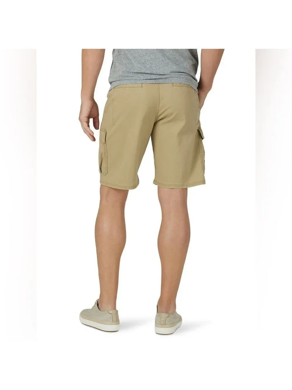 Wrangler Men's Stretch Cargo Shorts in Khaki Sz 40